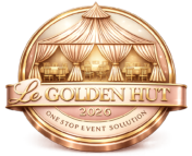 le golden hut rose gold logo